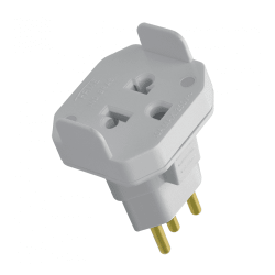 Adaptador P/Plugue 2p+T 10a Cz