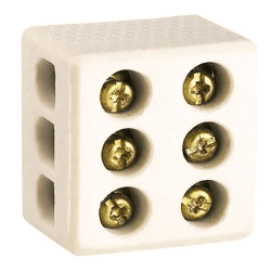 Conectores Porcelana Trifásico 10 MM