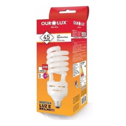 LAMPADA COMPACTA ESPIRAL 45W 220V E27 BR