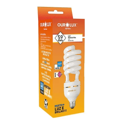 LAMPADA COMPACTA ESPIRAL 59W 127V E27 BR