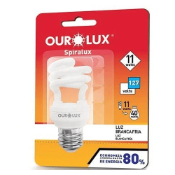 LAMPADA COMPACTA ESPIRAL MINI T2 11W 127V E27 BR
