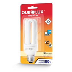 Lâmpada Pl 25w 127v E27 Am