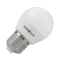 Lâmpada Superled Bolinha 4w Biv E14 2700k