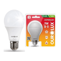 Lâmpada Superled Globo 9w 2700k