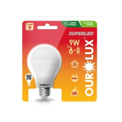 Lâmpada Superled Globo 9w 3000k