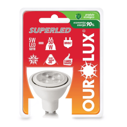 Lâmpada Superled Gu10 Mr11 Biv 6400k