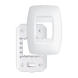 PLACA  4x2 - COM SUPORTE 2 MODULO VERTICAIS - ELEGANCE