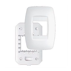 PLACA 4X2 COM SUPORTE-2 MODULOS VERTICAIS-ELEGANCE