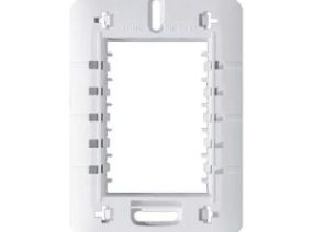 SUPORTE 4x2 - 3 MODULOS HORIZONTAIS - ELEGANCE
